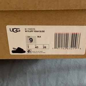Black Ugg Slides